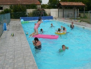 Kids will love the pool