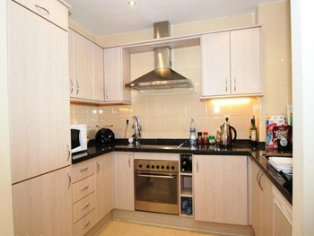 Open plan kitchen