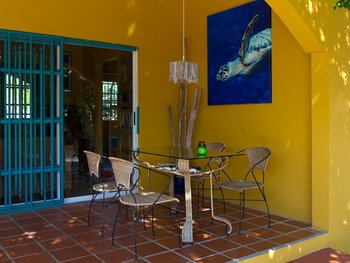 Dining area at the terrace