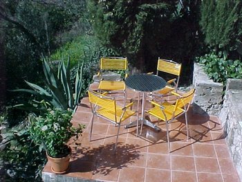 Breakfast terrace